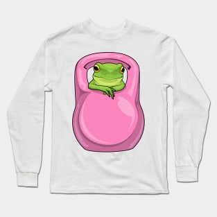 Frog Fitness Dumbbell Long Sleeve T-Shirt